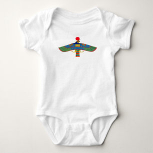 Hawk emblem Ra egypten gammal pharaoh pyramidgud h T Shirt