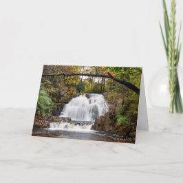 Hawk Falls på hösten Kort