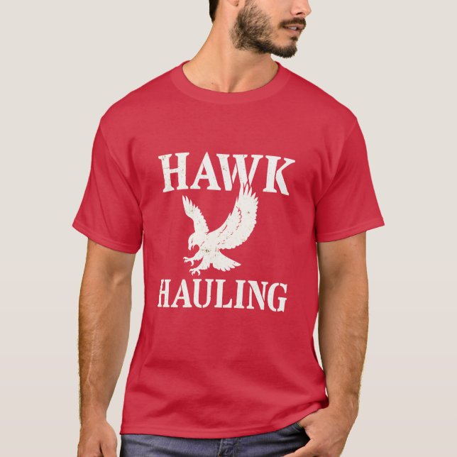 Hawk Hauling Tee - styrka, hastighet, precision (Framsida)