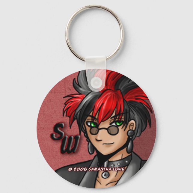 Hawk Keychain Nyckelring (Framsida)