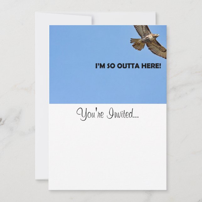 Hawk Photo Inbjudningar (Framsida)