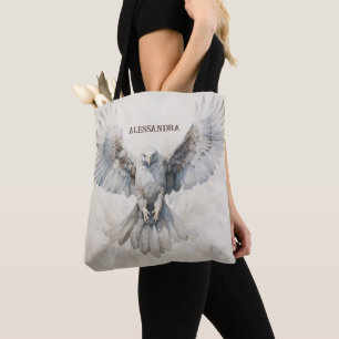 Hawk Tote Bag - naturinspirerad, Anpassade Gift Tygkasse
