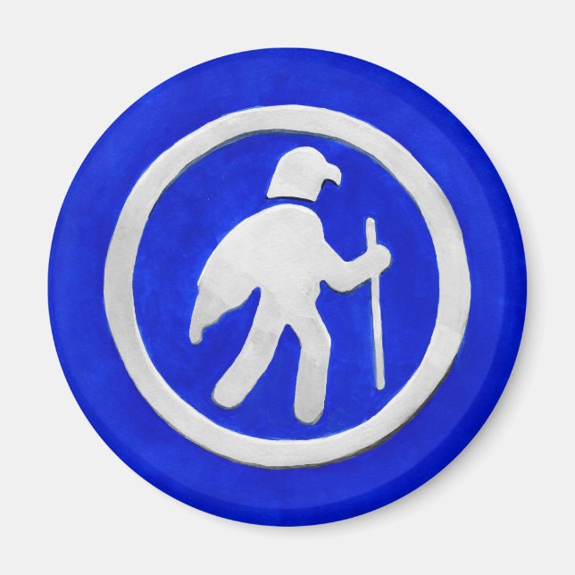 Hawk Trail Marker Magnet (Framsidan)