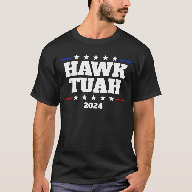 Hawk Tuah 2024 Valect Hawk Tuah T Shirt (Framsida)