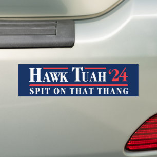 Hawk Tuah "24 spionera på Thang Bildekal