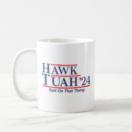 Hawk Tuah 24 Spit på Thang Kaffemugg