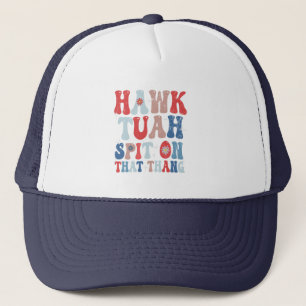 Hawk Tuah Spit på Thang Groovy American Retro Keps
