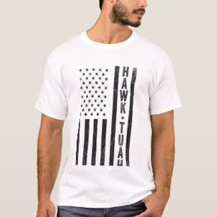Hawk Tuah spottar på den där Thang-fonen 4 juli T Shirt