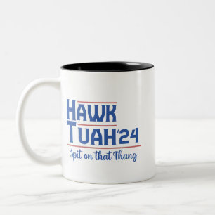 Hawk Tush Spit på presidenttrumman i Sak Två-Tonad Mugg