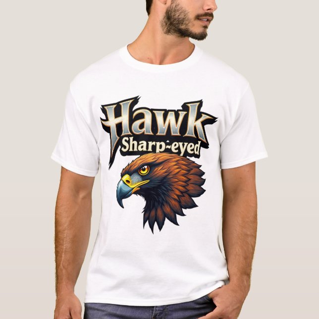 Hawk Vision T Shirt (Framsida)