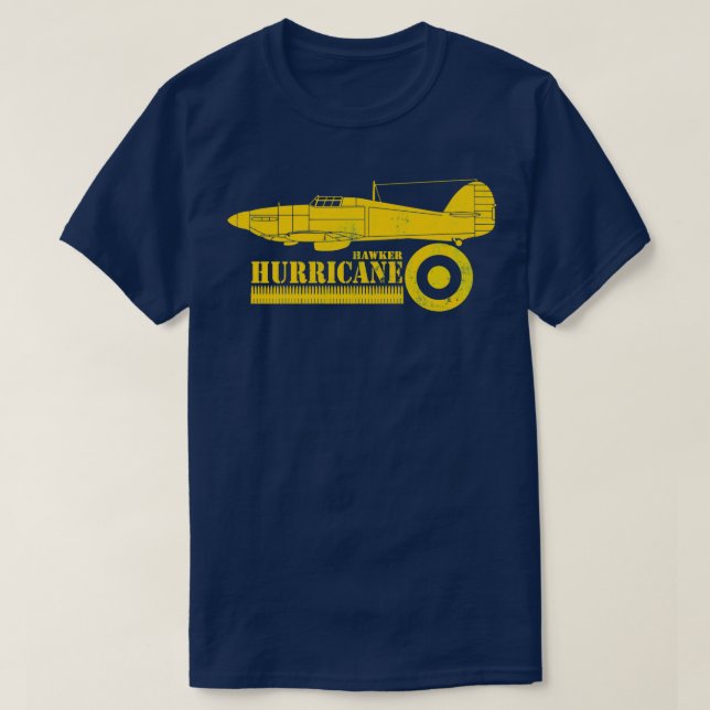 Hawker Hurricane i nöd T Shirt (Design framsida)