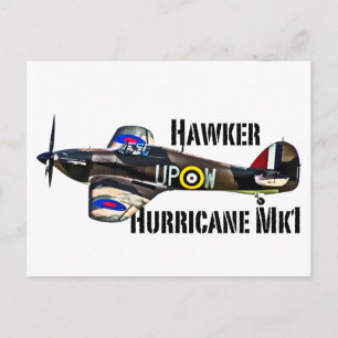 Hawker Hurricane Mk1 Vykort