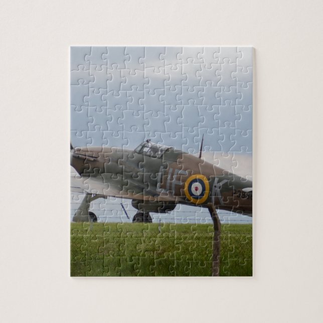 Hawker Hurricane tre kvarts vy Pussel (Vertikal)