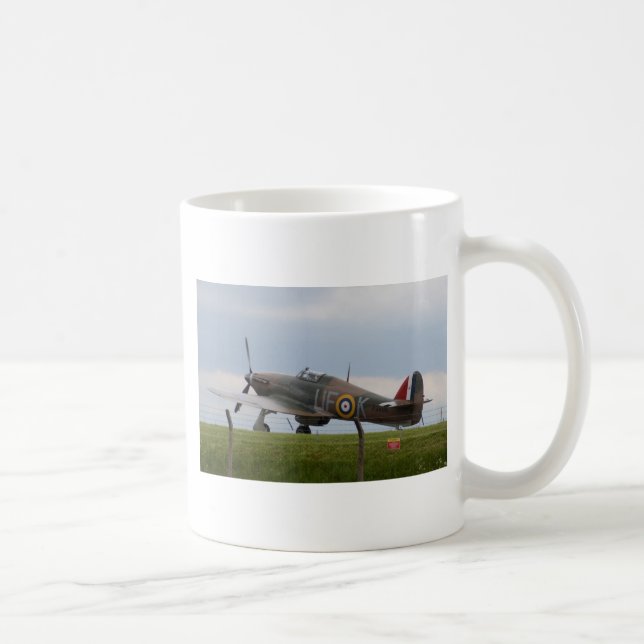 Hawker Hurricane trekvarts vy Kaffemugg (Höger)