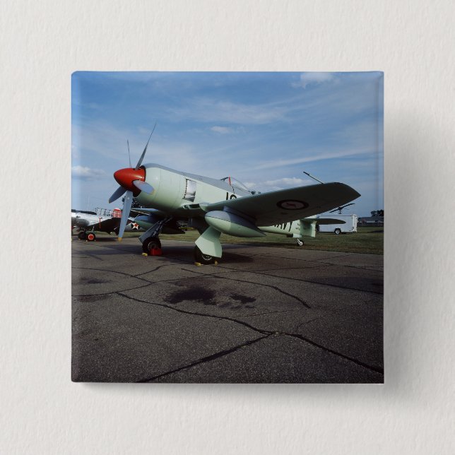 Hawker Sea Fury på CAF, Minnesota Wing, på den 2 Knapp (Framsida)
