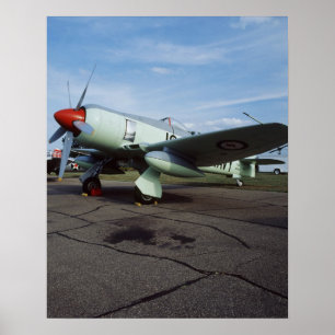 Hawker Sea Fury på CAF, Minnesota Wing, på den 2 Poster