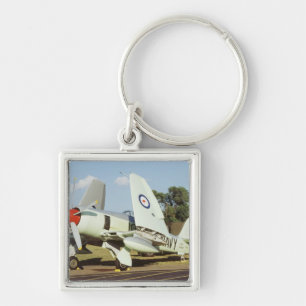 Hawker Sea Fury på CAF, Minnesota Wing, på Fyrkantig Silverfärgad Nyckelring