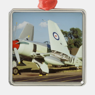 Hawker Sea Fury på CAF, Minnesota Wing, på Julgransprydnad Metall