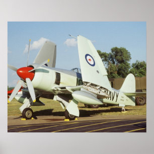 Hawker Sea Fury på CAF, Minnesota Wing, på Poster