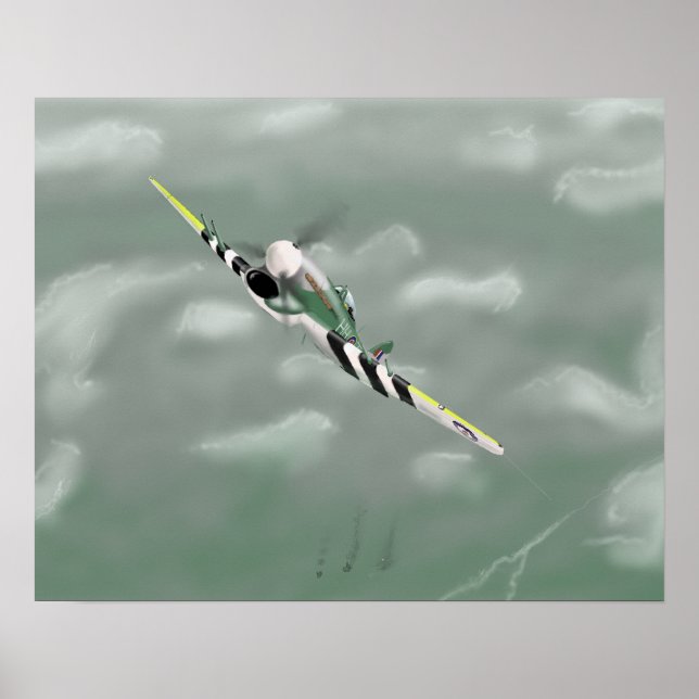 Hawker Typhoon 1944 Poster (Framsidan)