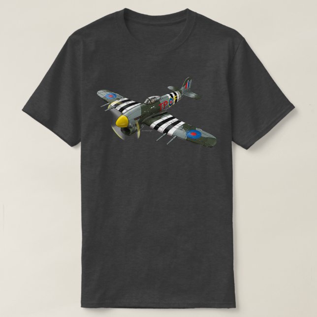 Hawker Typhoon T Shirt (Design framsida)