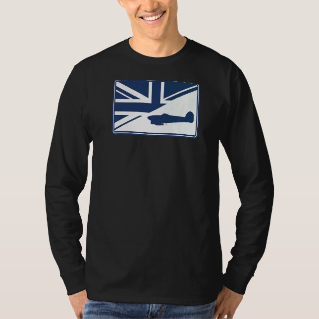 Hawker Typhoon T Shirt (Framsida)