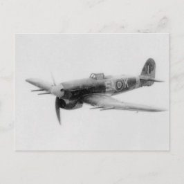 Hawker Typhoon Vykort