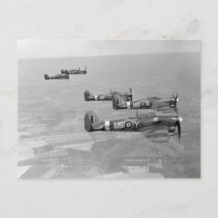 Hawker Typhoons Vykort