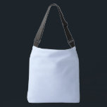 Hawkes Blue Solid Plain Färg Axelväska<br><div class="desc">Hawkes Blue-tillhören till färg-familjen Pastel Himlar Blue. Den har hög ljusstyrka och låg mättnad. Kalim,  mjuk och charmig. Arbeta på lämpligt sätt med ett stort urval färg. #d5e7fd</div>