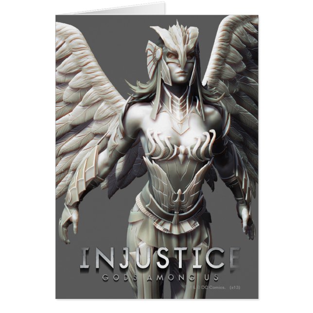 Hawkgirl Alternate Hälsningskort (Framsidan)