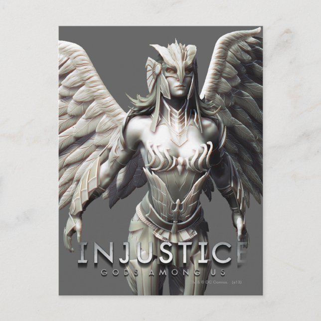 Hawkgirl Alternate Vykort (Framsida)