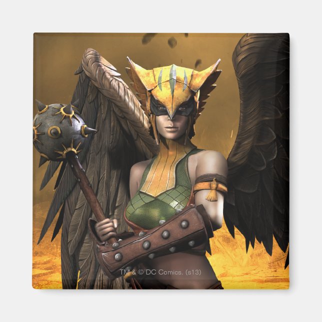 Hawkgirl Magnet (Framsidan)