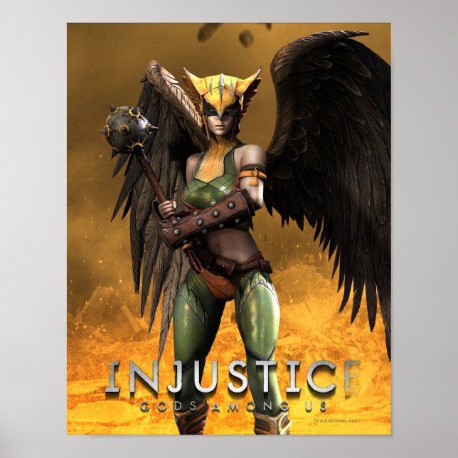 Hawkgirl Poster (Framsidan)