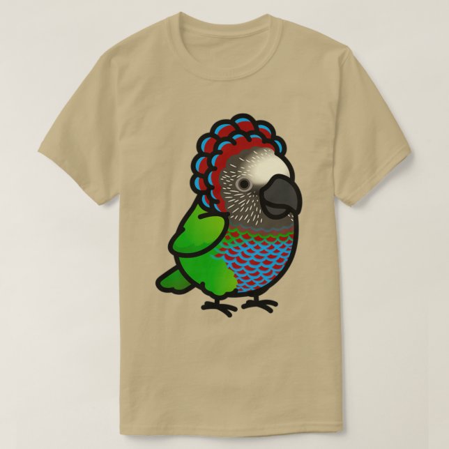 Hawkhead Redfan Parrot T Shirt (Design framsida)