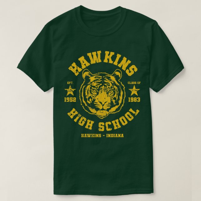 Hawkins High School T Shirt (Design framsida)