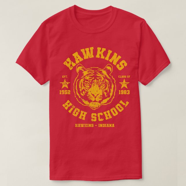Hawkins High School T Shirt (Design framsida)