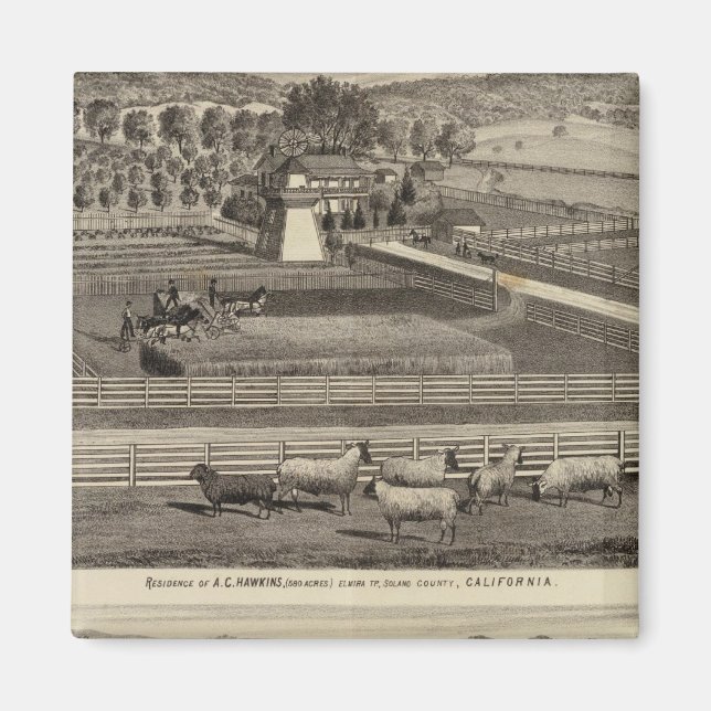 Hawkins, Mayes residenties Magnet (Framsidan)