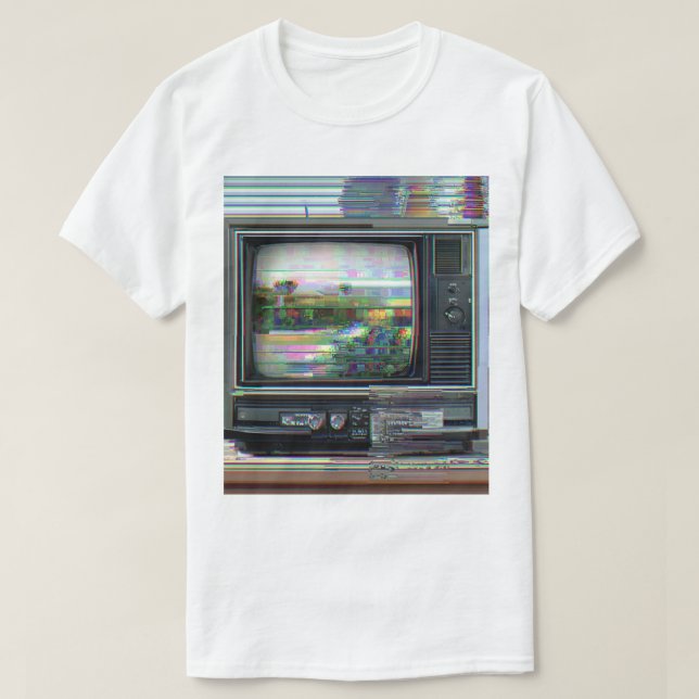 Hawkins No Signal Retro 1985 T-Shirt (Design framsida)