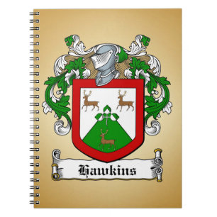 Hawkins Vapen Anteckningsbok