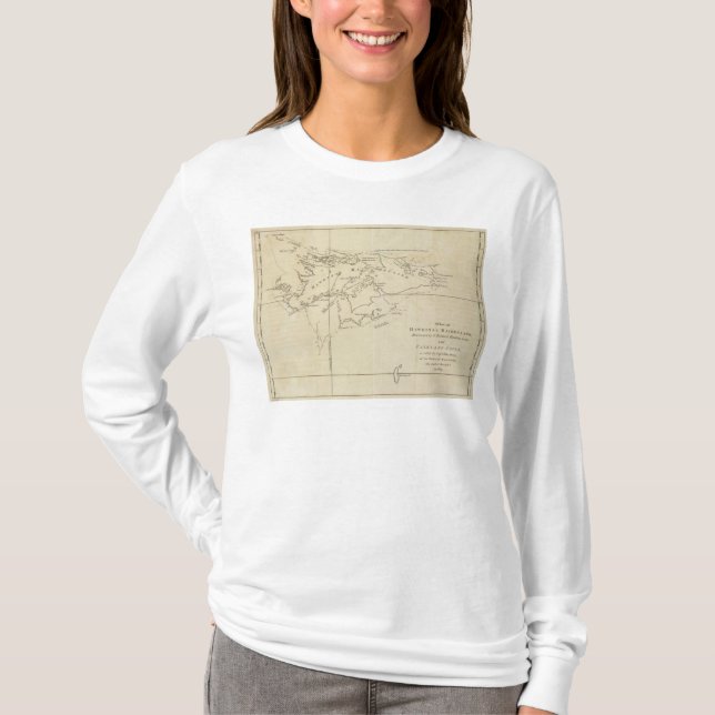 Hawkinss Maidenland, Falkland ljud Tee Shirt (Framsida)