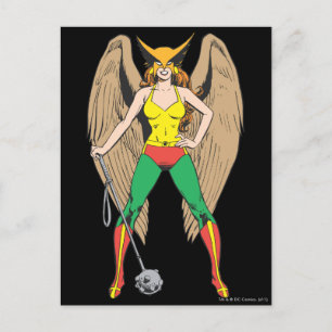 HawkLady Vykort
