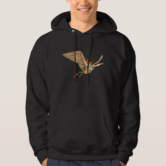 Hawkman Flies Hoodie (Framsida)