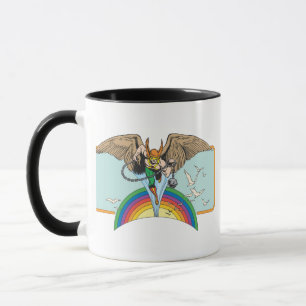 Hawkman Flies Thru Himlar Mugg