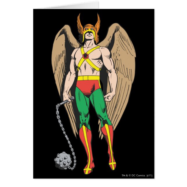 Hawkman Hälsningskort (Framsidan)