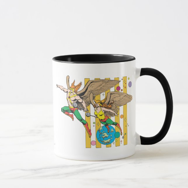 Hawkman & Hawkwomen Mugg (Höger)