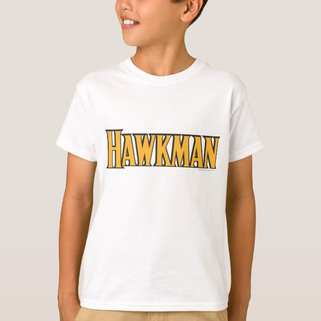 Hawkman Logotyp Tee Shirt (Framsida)