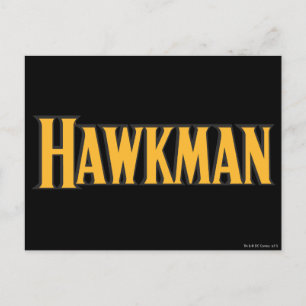 Hawkman-Logotypen Vykort