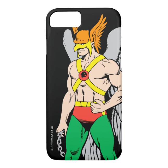 Hawkman Ständiga Pose Case-Mate iPhone Skal (Baksida)
