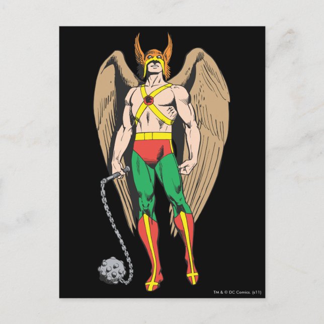 Hawkman Vykort (Framsida)