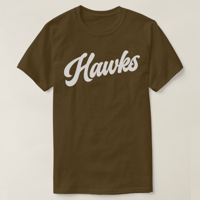 Hawks Atlanta Hawks T för basketball fläkt Shirt (Design framsida)